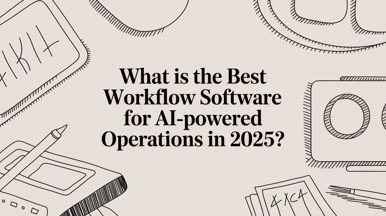 What is the best workflow software for AI-powered operations in 2025?