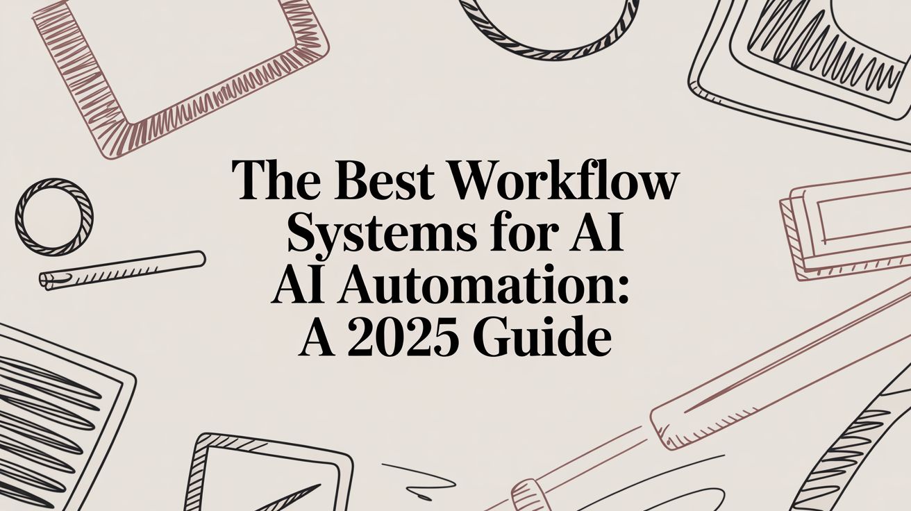 The best workflow systems for AI automation: a 2025 guide