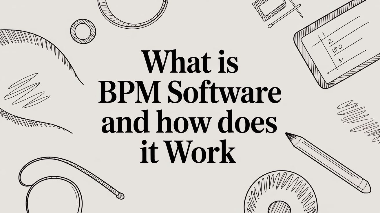 What is BPM software and how does it actually work?