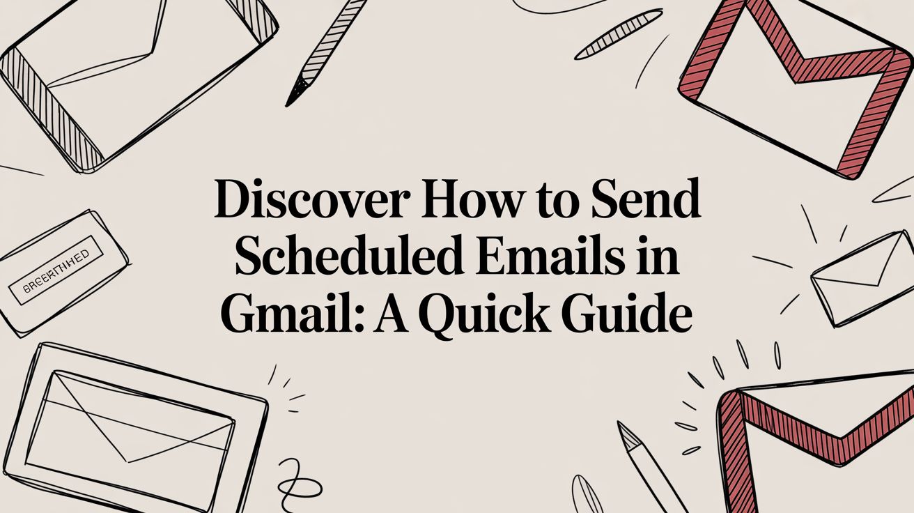 How to send scheduled emails in gmail: A complete guide