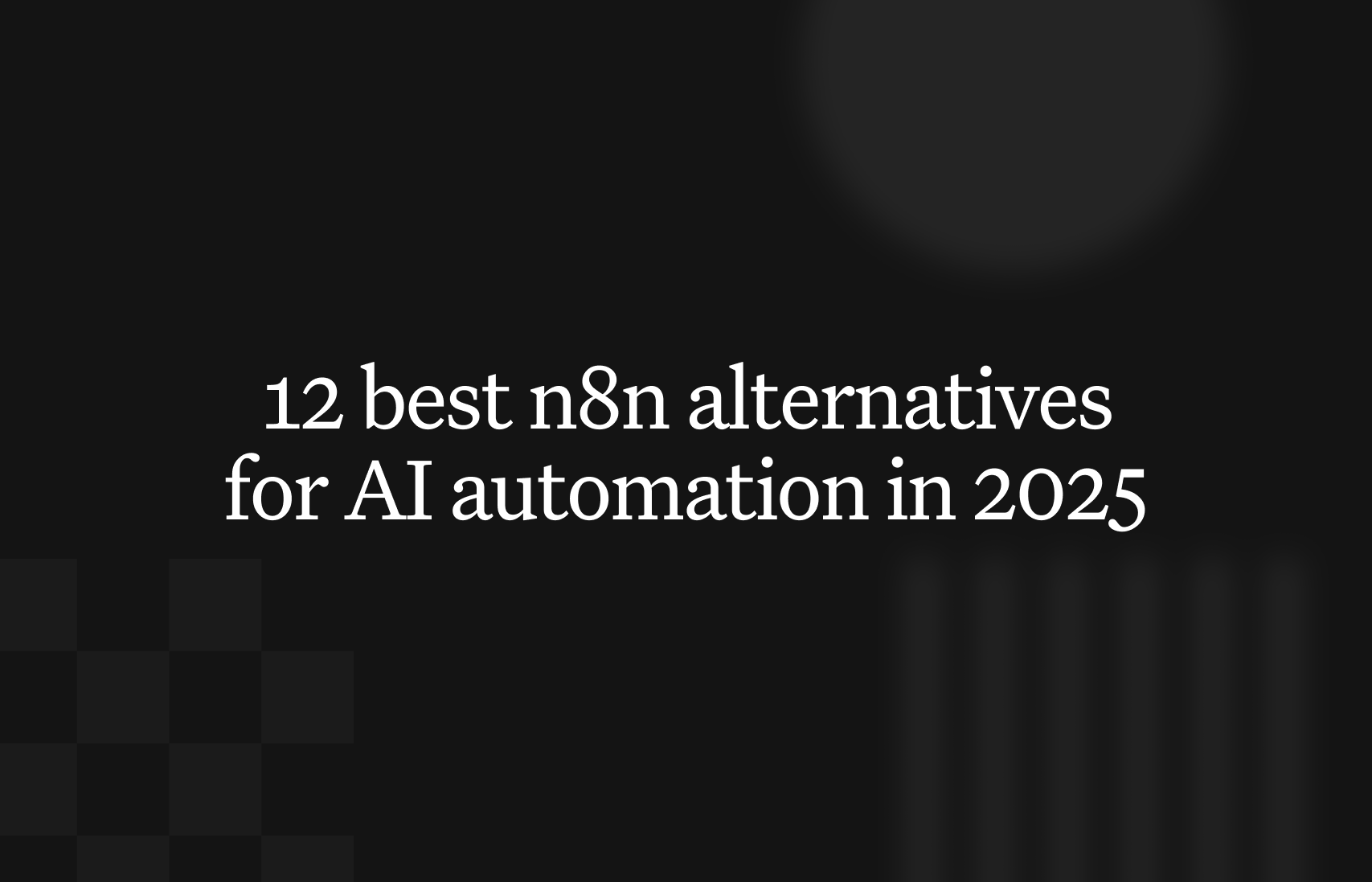 12 best n8n alternatives for AI automation in 2026
