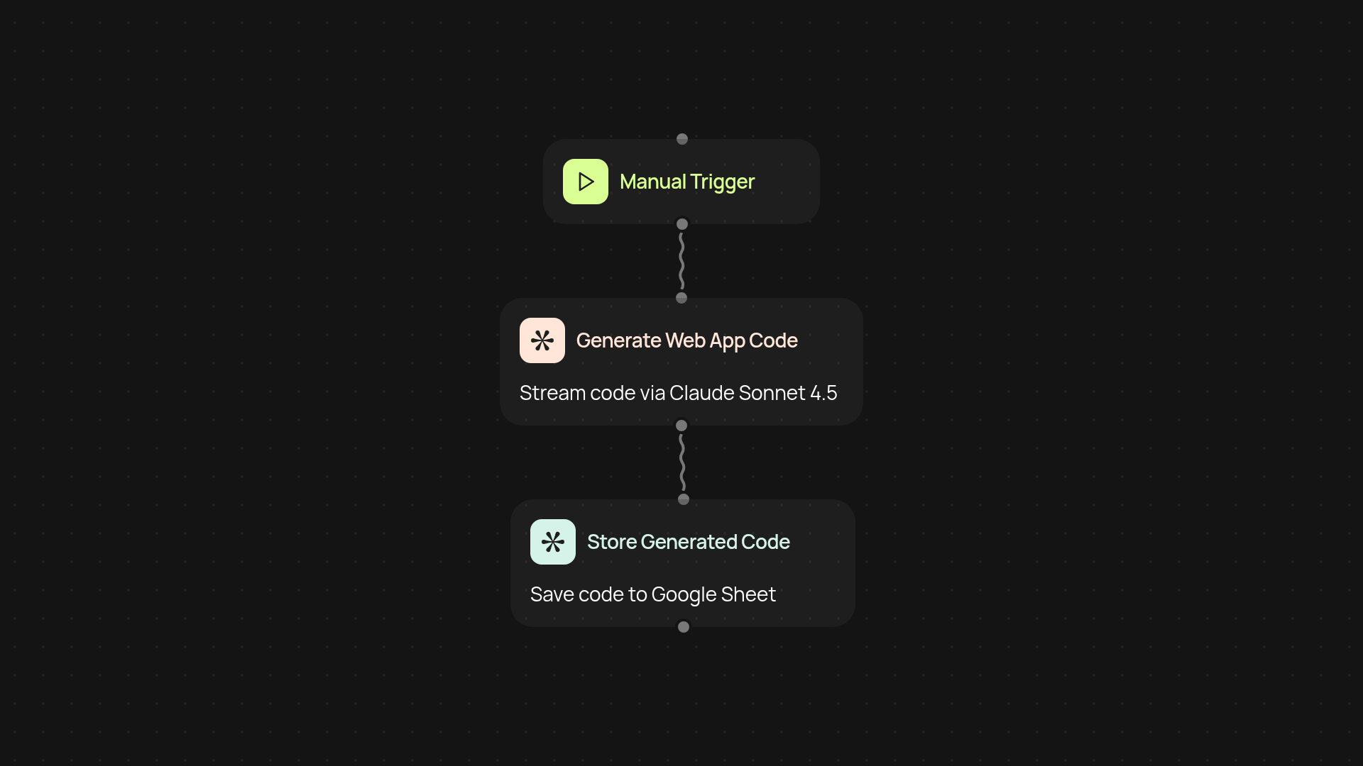 AI code generator — build apps in real time, hands-free
