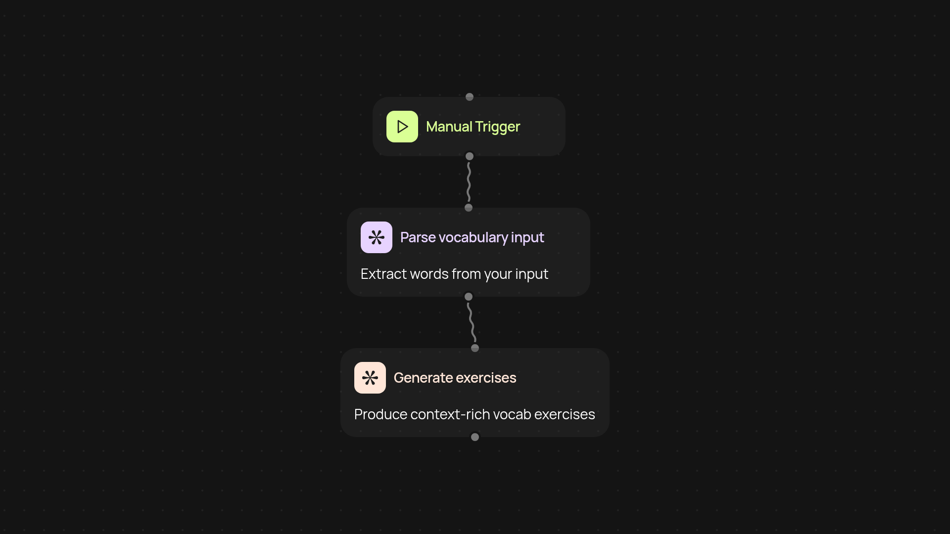 Vocabulary Builder — create contextual vocab exercises in seconds